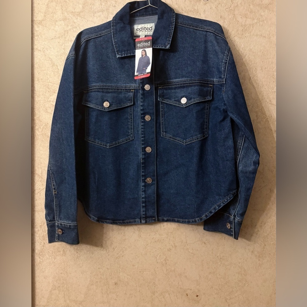 Edited by Remi Bader Blue Denim Top